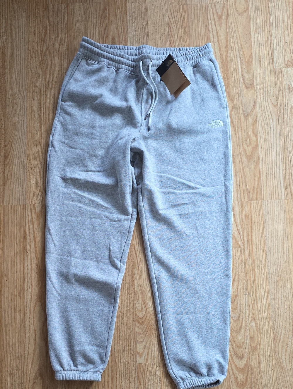 The North Face Heather Light Gray Fleece Sweatpants